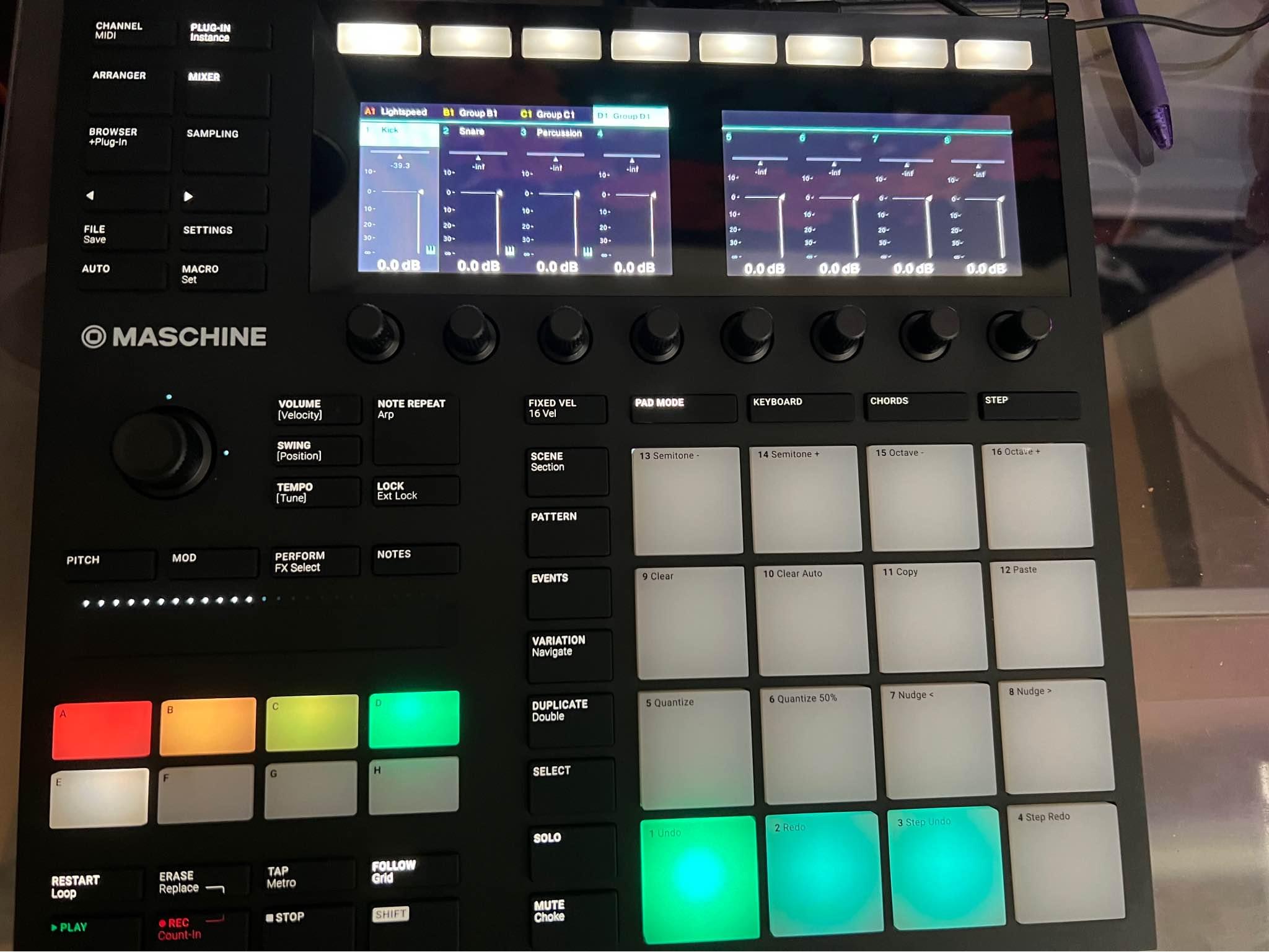 How does Maschine MK3 license work with used equipment?