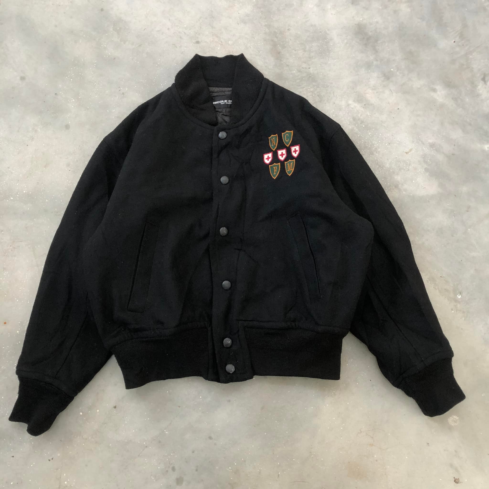 Varsity jacket nicole club アメカジブーム期に一石を投じた ニコル 