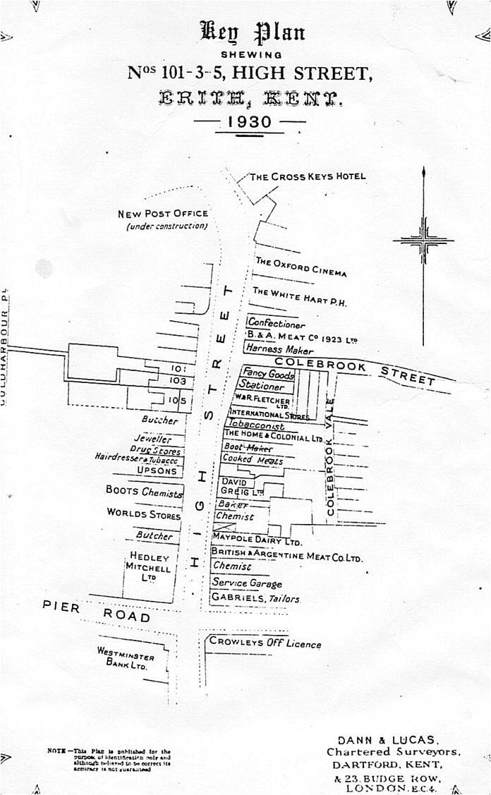 Erith and Belvedere Local History Society - A look at this map of Erith ...