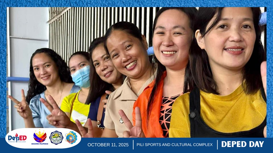 TLE - TLE Department celebrated DepEd Day of Pili East and West ...