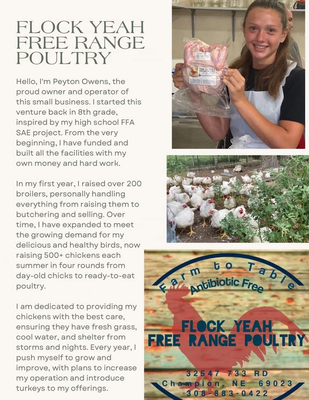 Flock Yeah Free Range Poultry | Champion NE