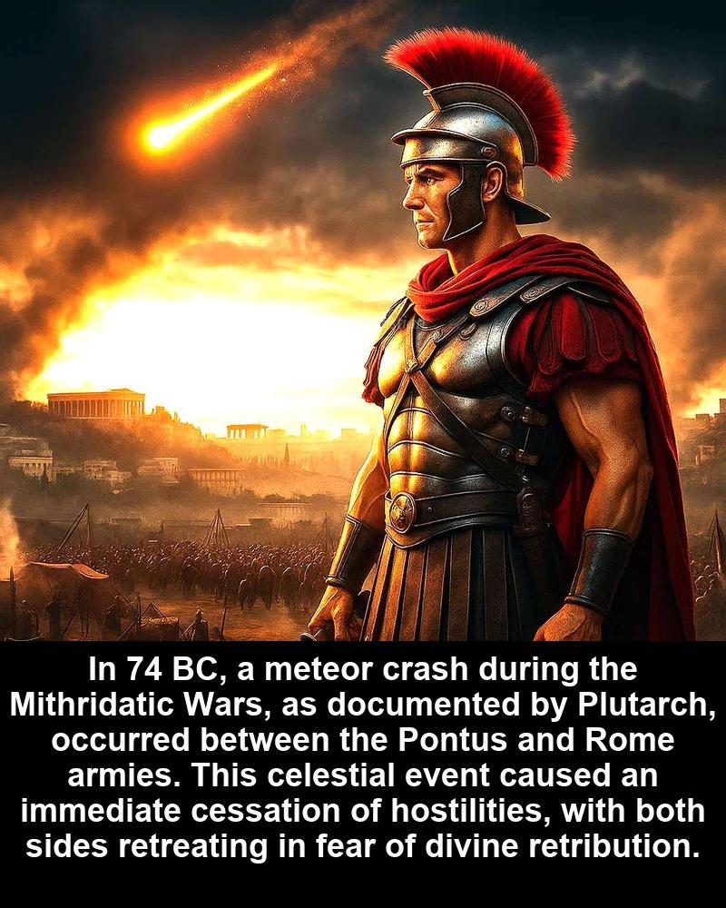 Intriguing - In the year 74 BC, during the fierce Mithridatic Wars, a ...