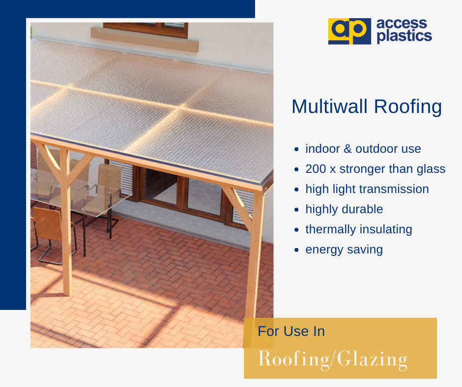 Access Plastics Ltd - Multiwall polycarbonate is a light weight, impact ...