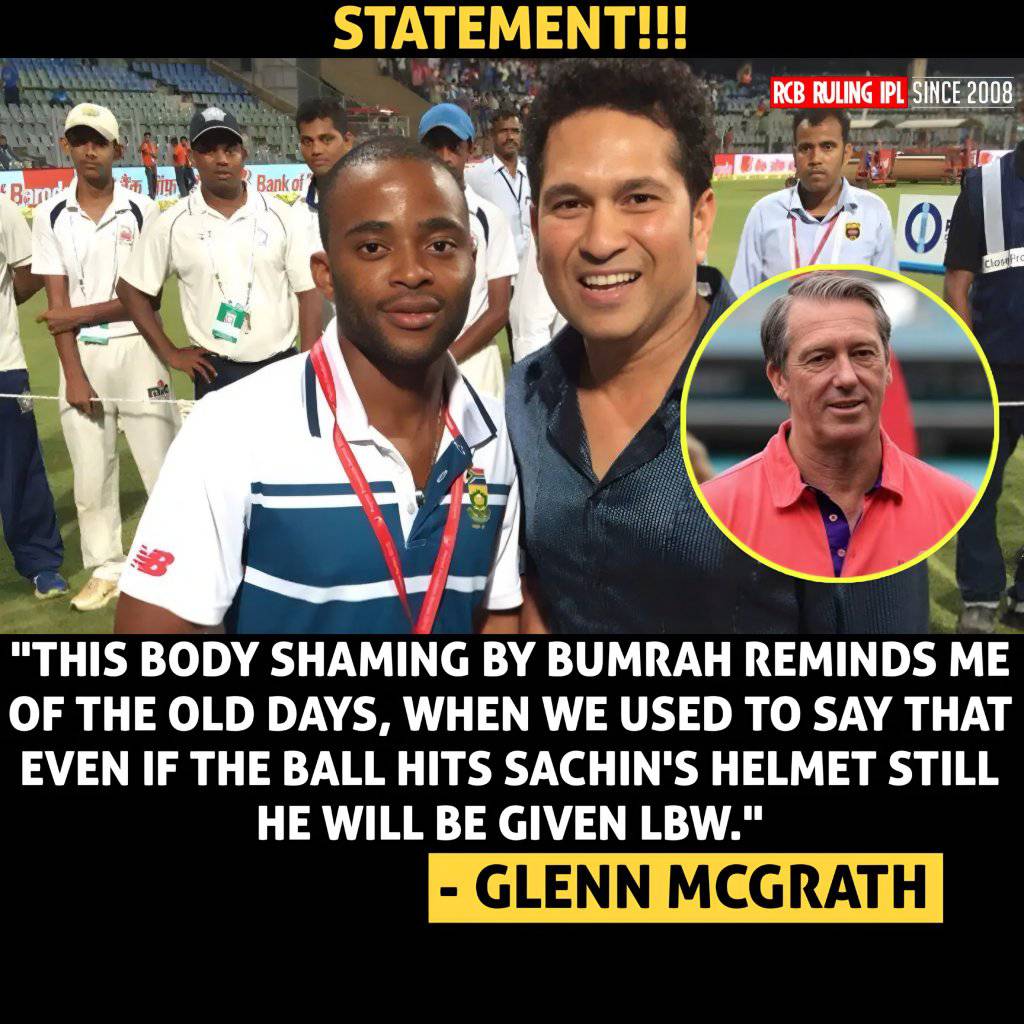 Glenn McGrath on Bumrah... - RCB : Ruling IPL since 2008 | Facebook