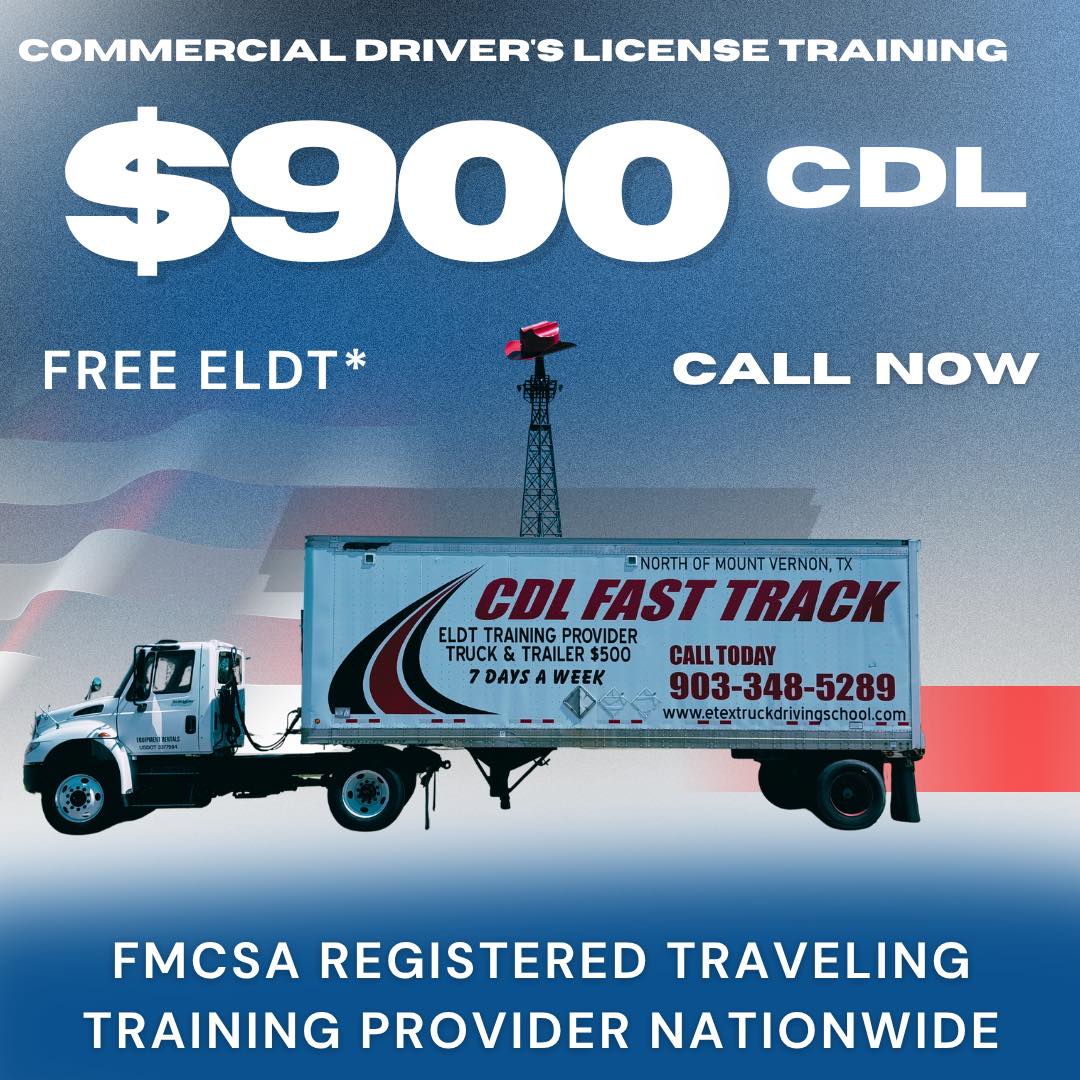 ETEX Fast Track CDL | Brookston TX