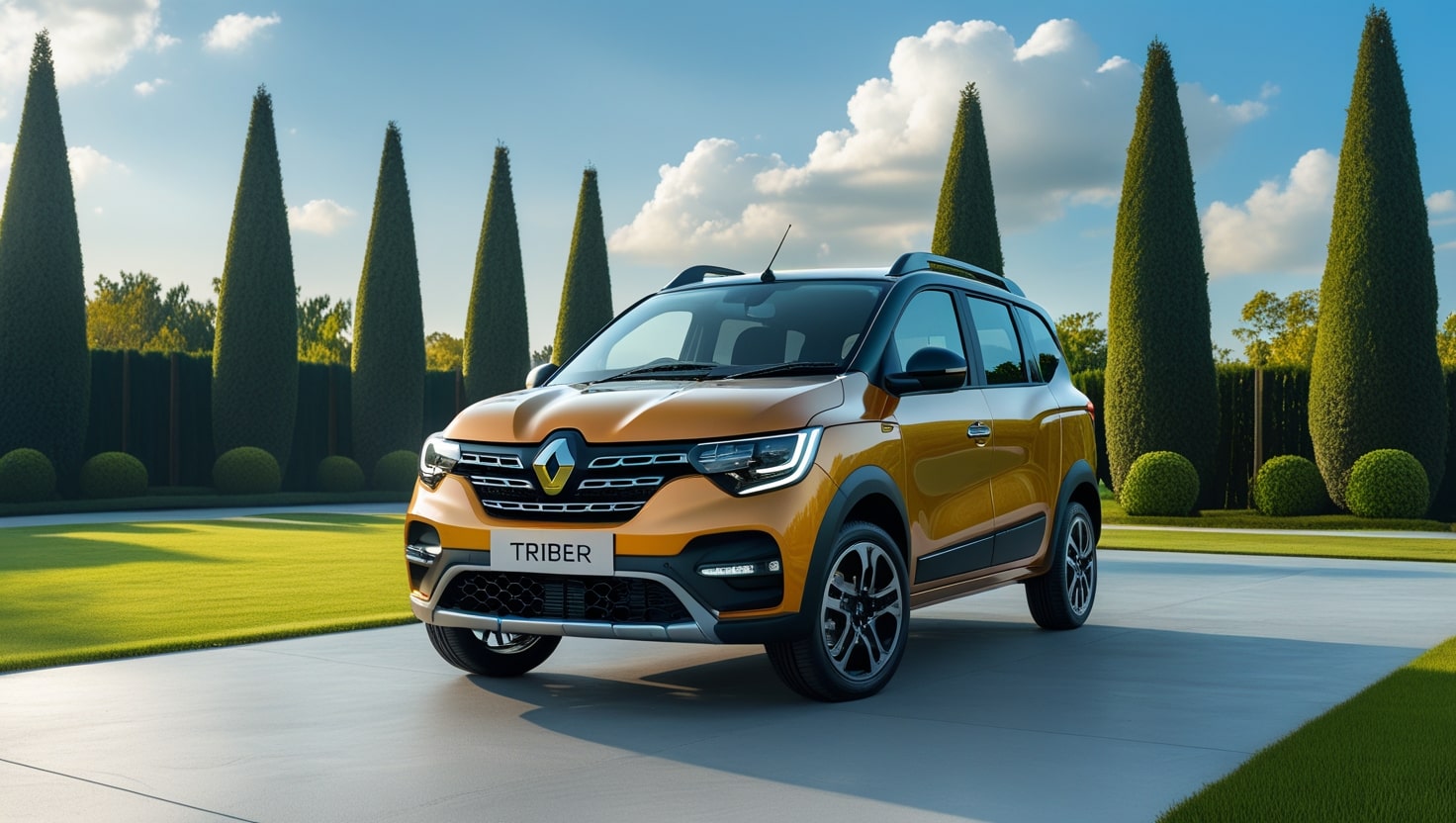 Thebestevehicles - 🚗 Meet the 2025 Renault Triber Facelift – India’s ...