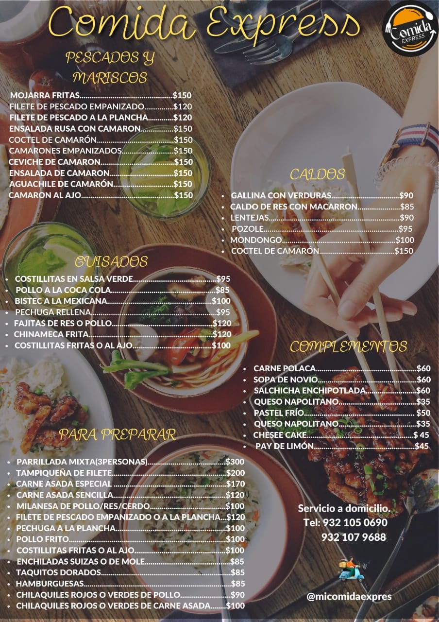 👩‍🍳 Mi Comida Expres Menu del día... - Mi Comida Express