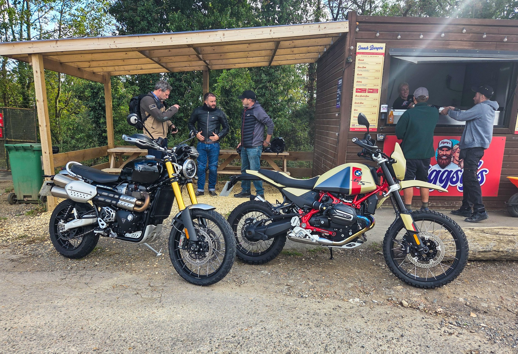 Higgsy's - Very chuffed to have the boys from Motorcycle News swing in ...