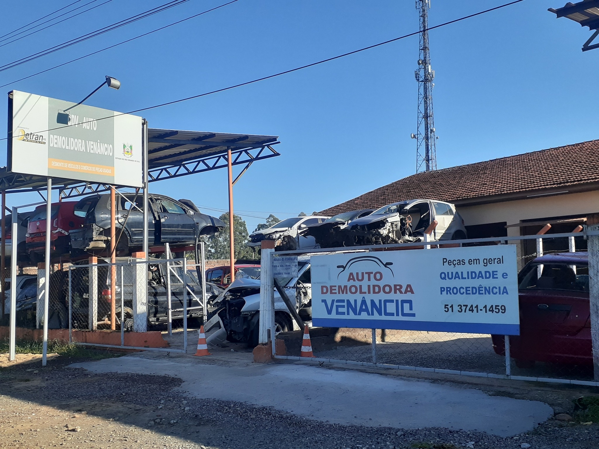 CDV Auto Demolidora Venâncio | Venâncio Aires RS