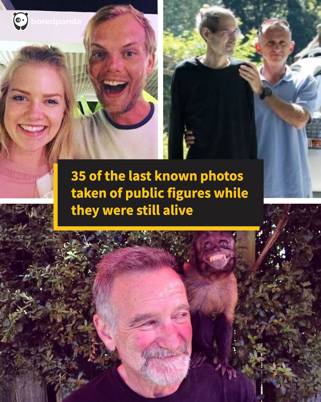 Humor - 35 of the last known photos taken of public figures while they ...