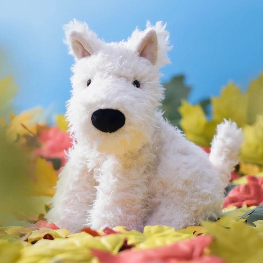 Back in stock and too cute to handle 🐾🤍 Munro Scottie Dog is