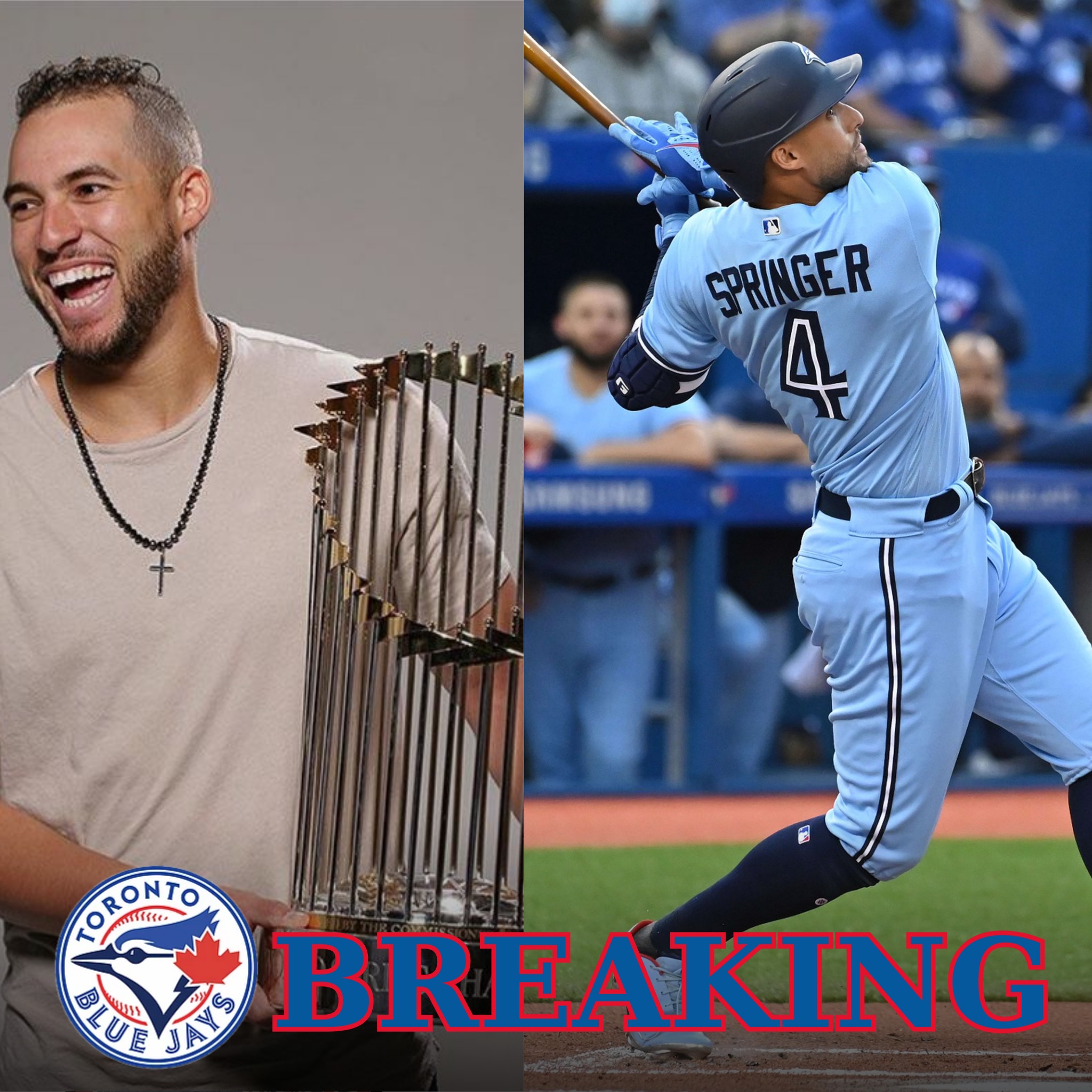 Jays - BREAKING: NEW BLOOD, NEW HOPE: GEORGE SPRINGER EXCITED AS BLUE ...