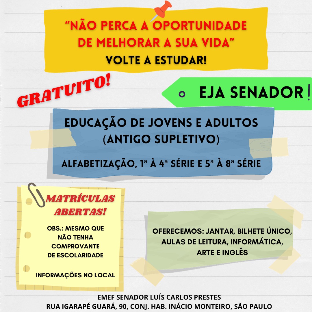 EMEF Senador Luis Carlos Prestes | São Paulo SP