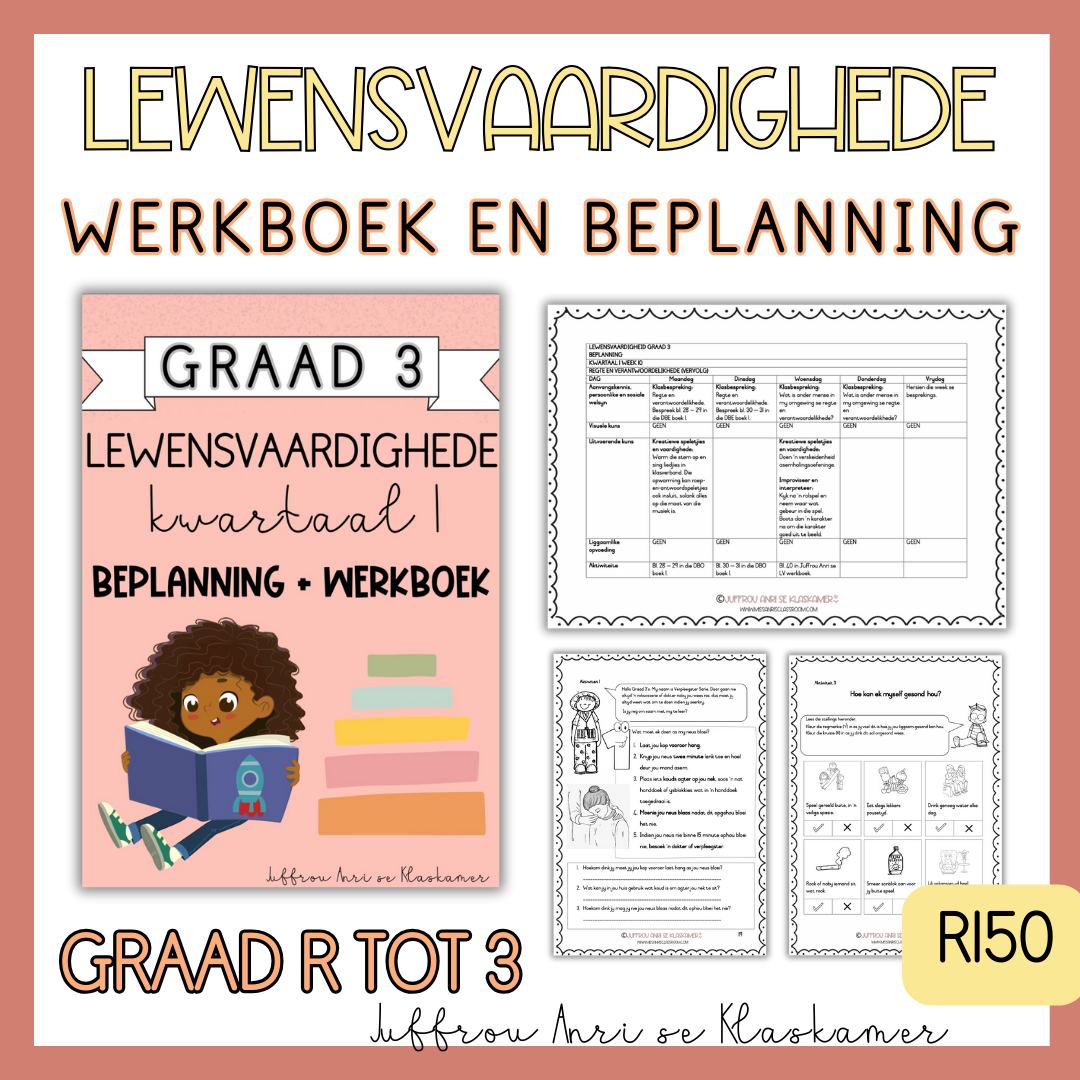 ️ GRAAD R TOT 3 BEPLANNING EN... - Juffrou Anri Se Klaskamer