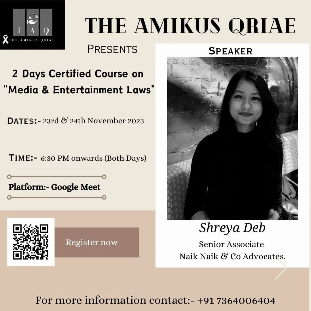The Amikus Qriae - The Amikus Qriae presents 2 Days Certified Course on ...