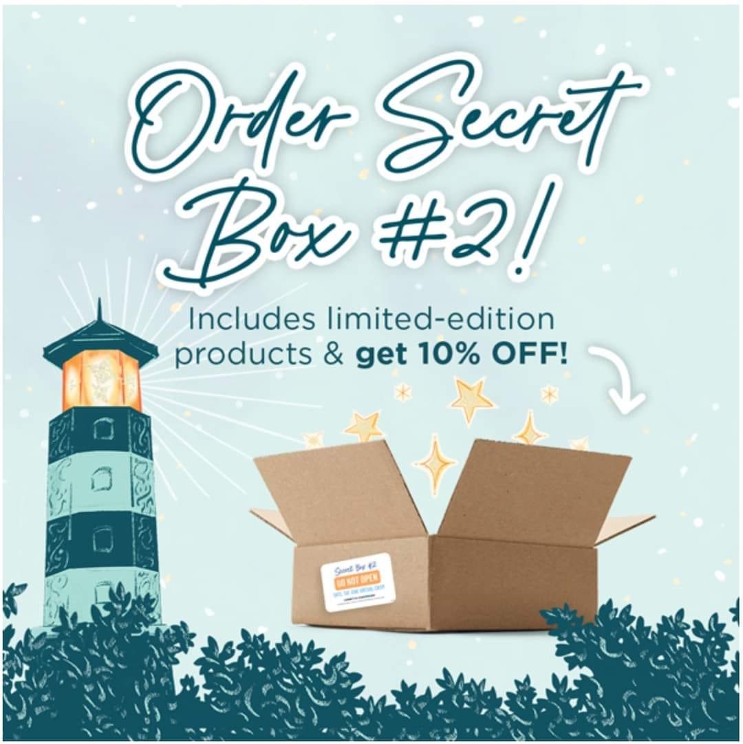 Who wants to see sneak peek of what's in the secret box later today? It ...