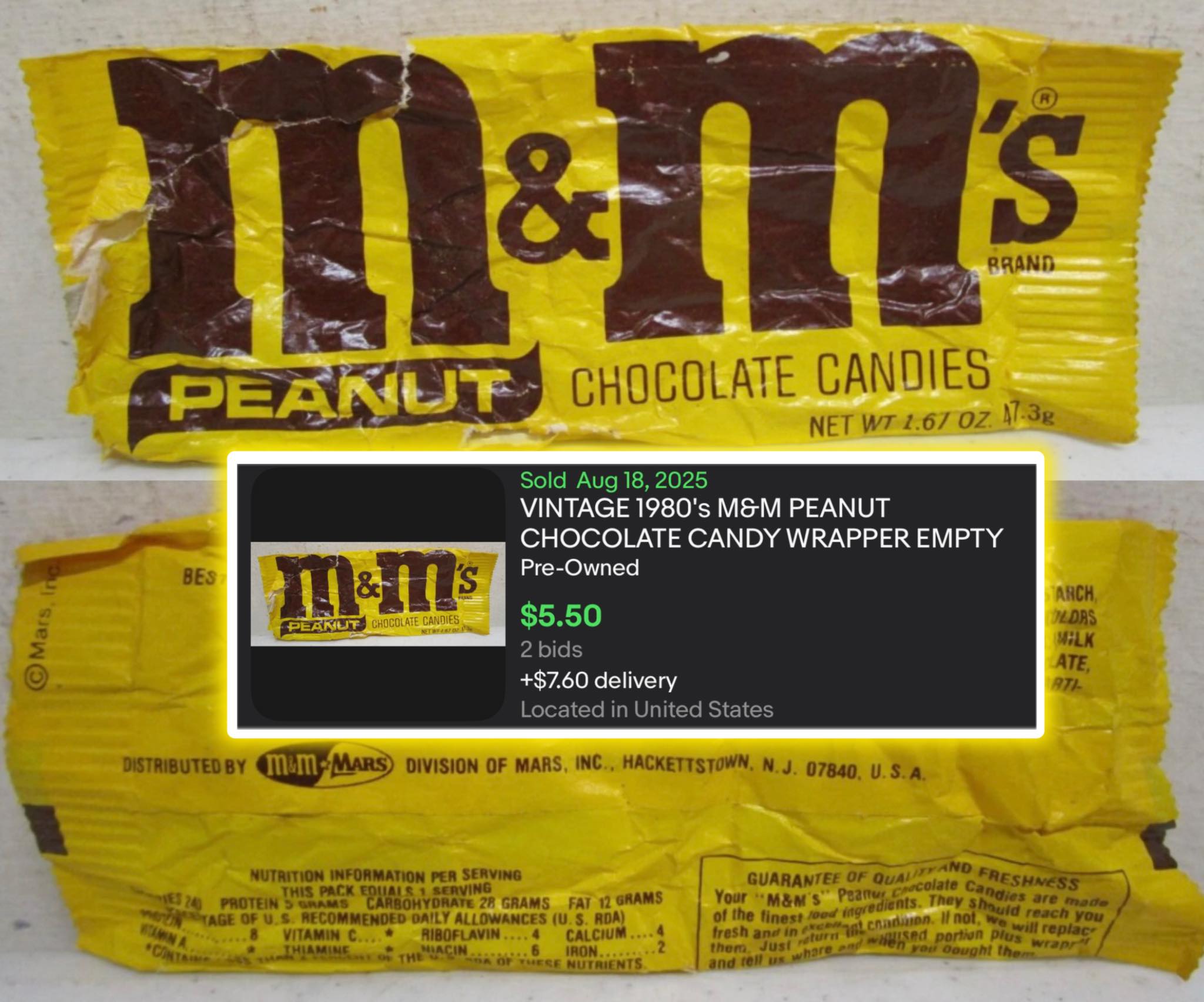 Bearded - People will literally buy ANYTHING 🤯 A crumpled 1980’s empty ...