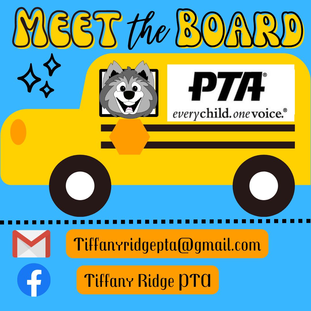 💛 💙🤍🚌Meet our Tiffany Ridge Elementary... - Tiffany Ridge PTA | Facebook