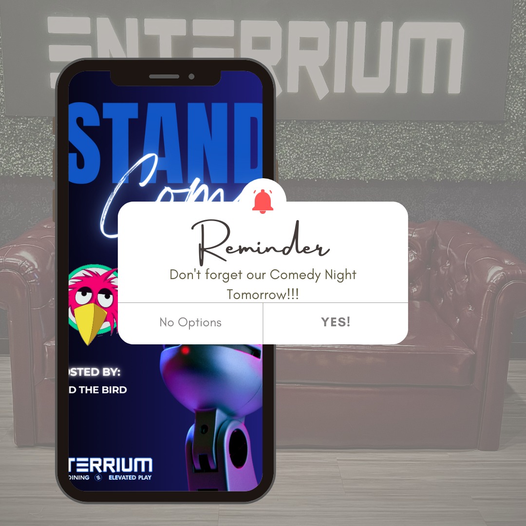ENTERRIUM - ⭐️REMINDER ⭐️ COMEDY NIGHT-Tomorrow 4/26 at... | Facebook