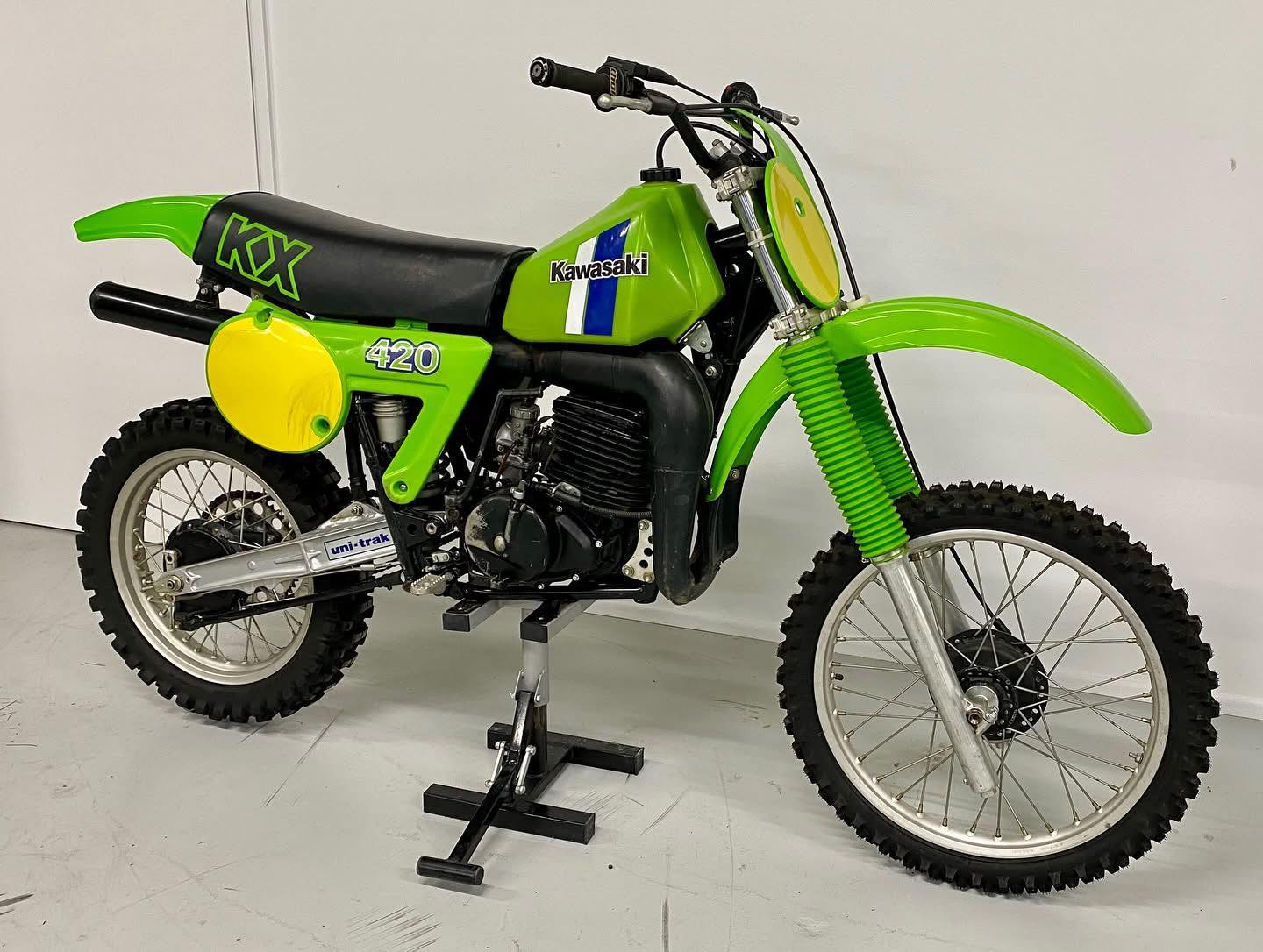 1980 KAWASAKI KX420! THAT STANDS FOR CC'S!! 🤦‍♂️
