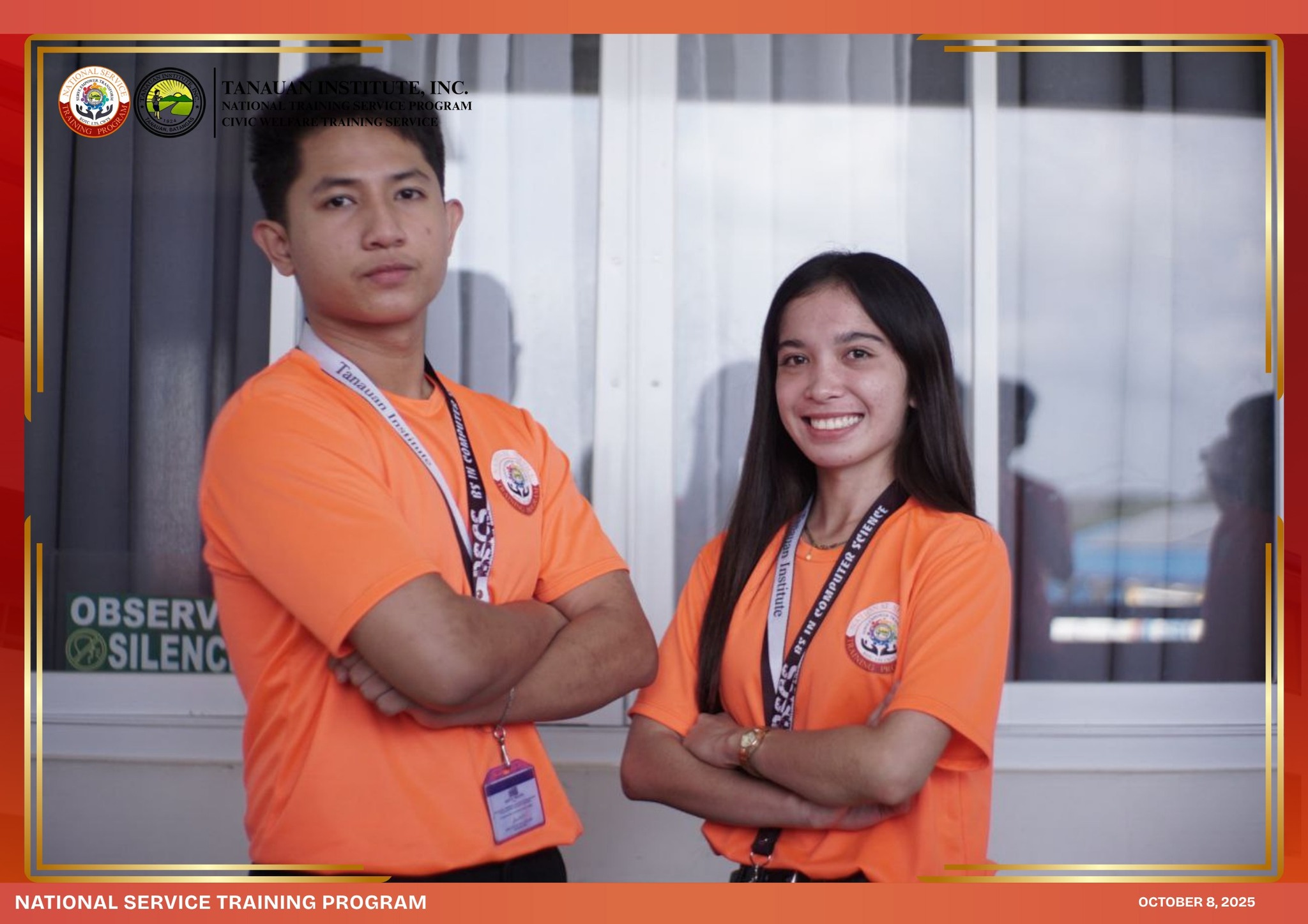 Tanauan Institute - National Service Training Program • ROTC • CWTS ...