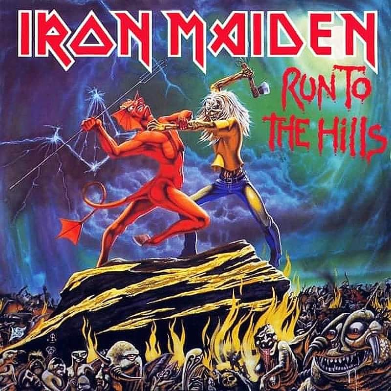 洋楽 IRON MAIDEN / RunningFree RunToTheHills 44 years ago, #IronMaiden released the single #RunToTheHills