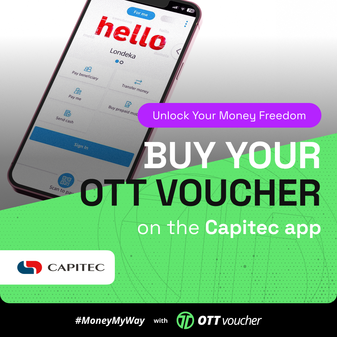 OTT - Top up anytime, anywhere—buy your OTT Voucher on your Capitec app ...
