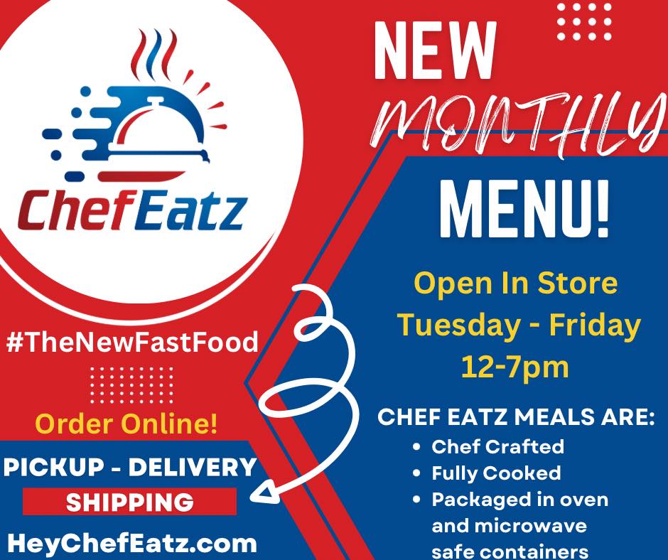 Chef Eatz - Happy September! New month, new menu ️💙 You... | Facebook
