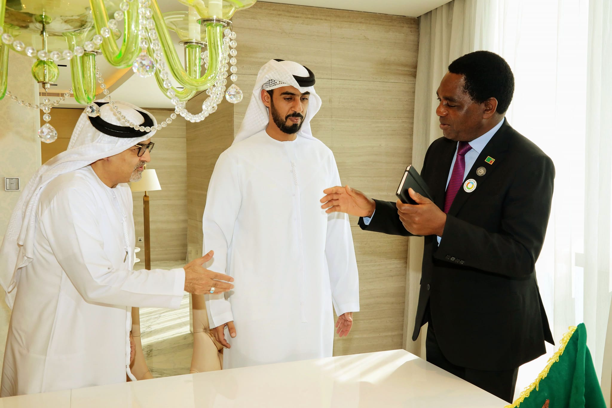 We held a meeting with Ali Rashed... - Hakainde Hichilema | Facebook