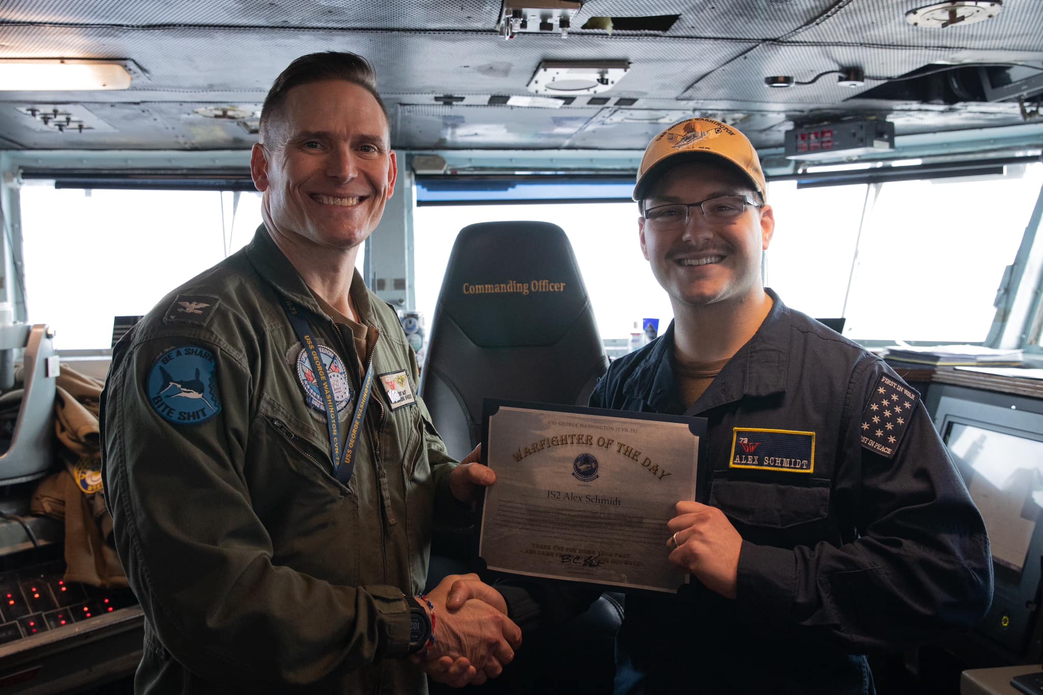 Hooyah Warfighter of the Day!💪 IS2 Alex Schmidt, assigned to