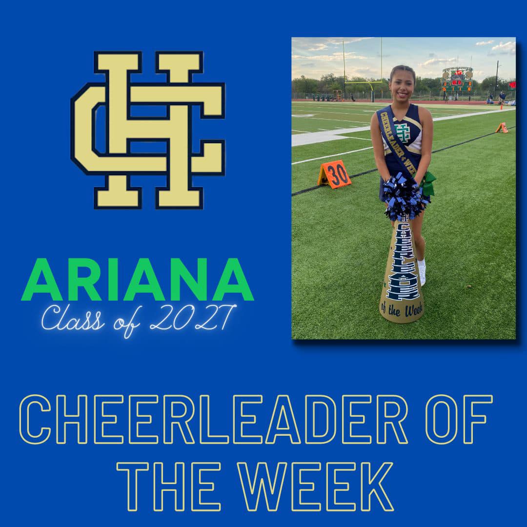 Congratulations to our Cheerleader of... - Holy Cross Cheer