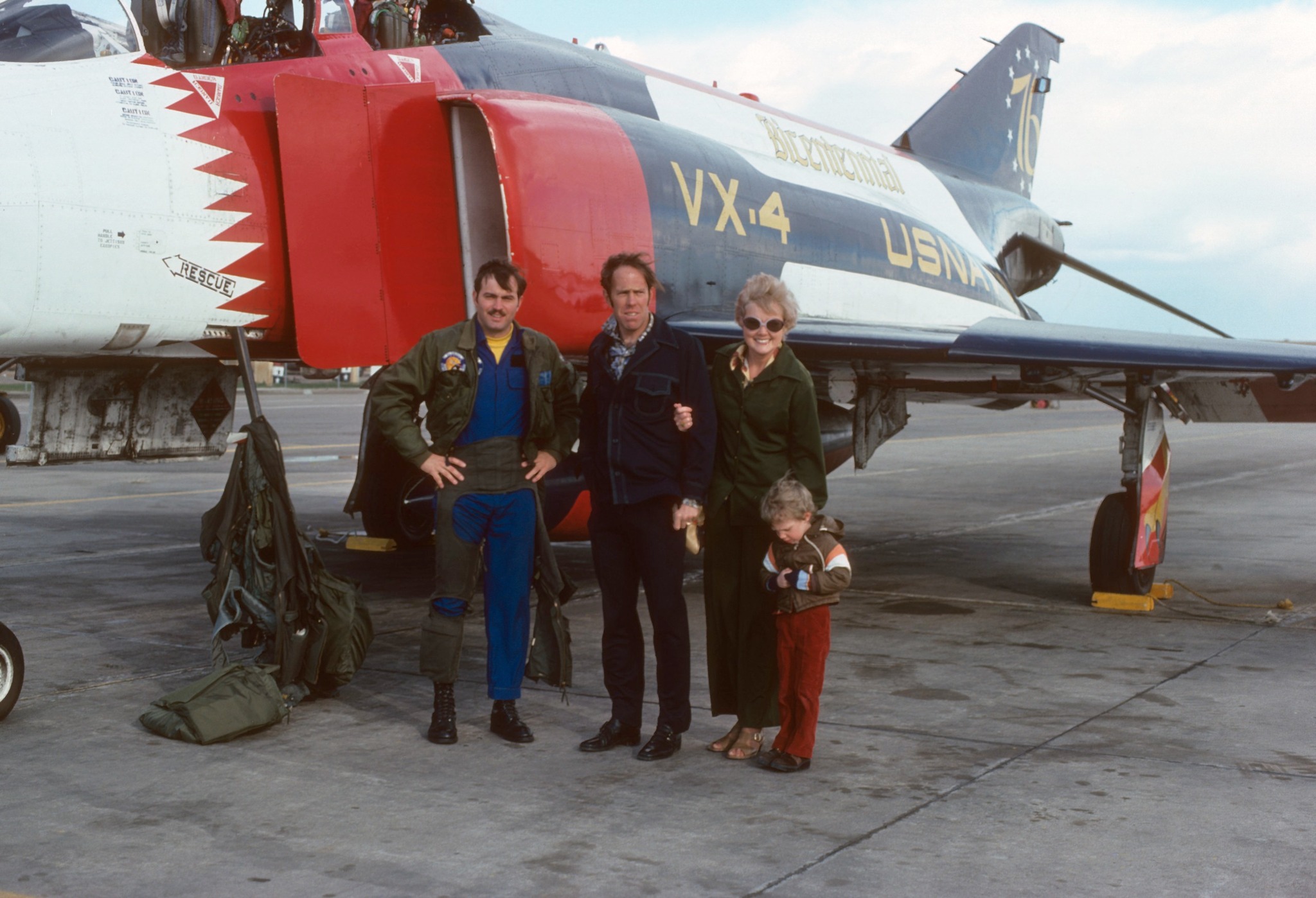 153783 VX-4 F-4J Phantom Vandy-1 Point Mugu, CA. Oct 1976.