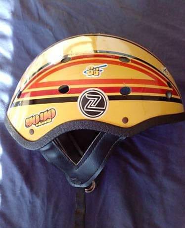 The coolest type of helmet on the planet when we were kids..