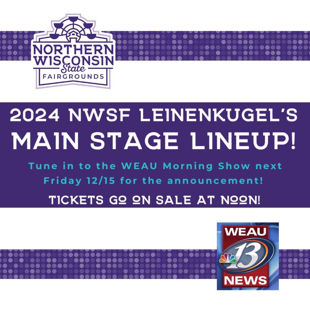 🎉 We’re excited to share... - Northern Wisconsin State Fair | Facebook