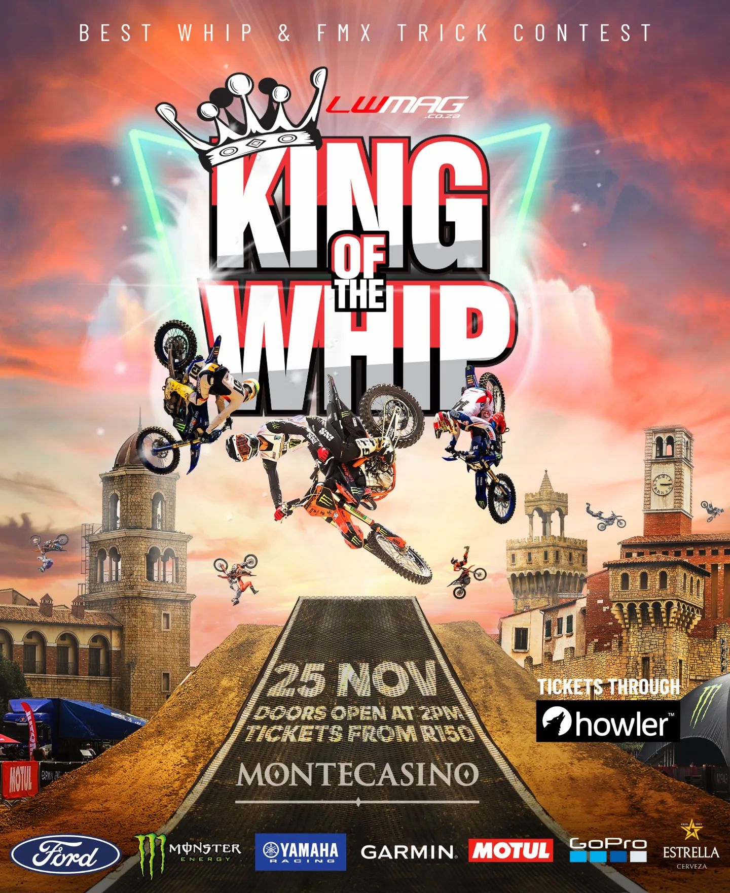 Riders - South Africa, we're coming back! 🤘 #kingofthewhip 2022 was one ...