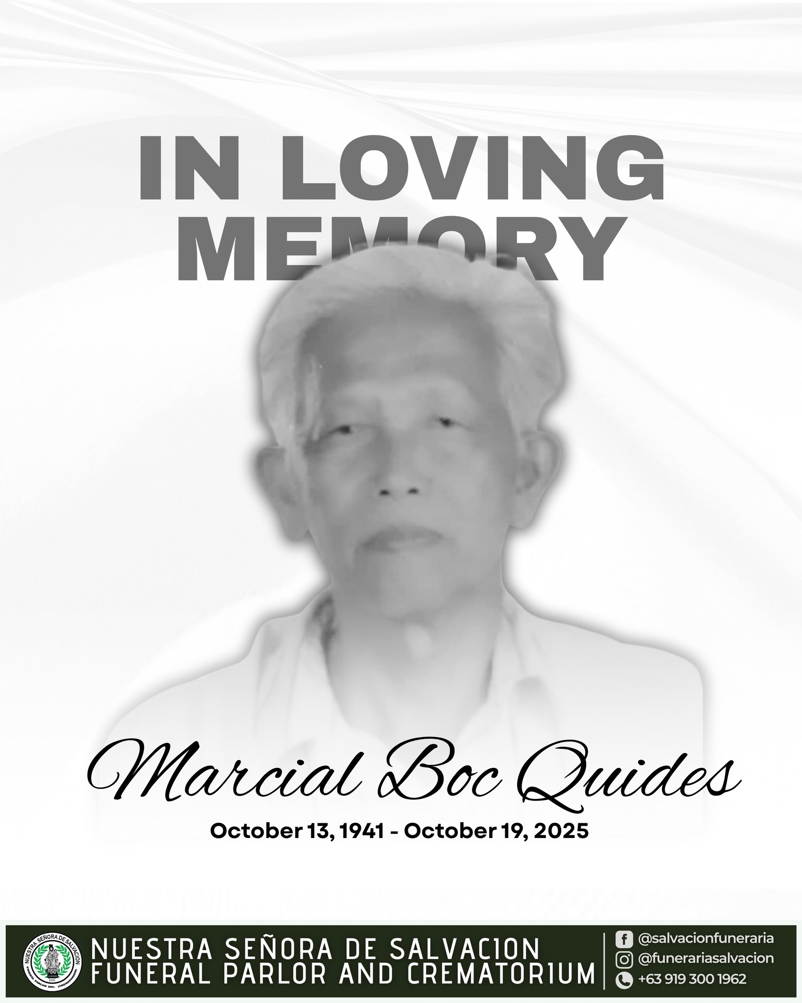 Nuestra - Obituary🕊️ We wish to announce, on behalf of the immediate ...