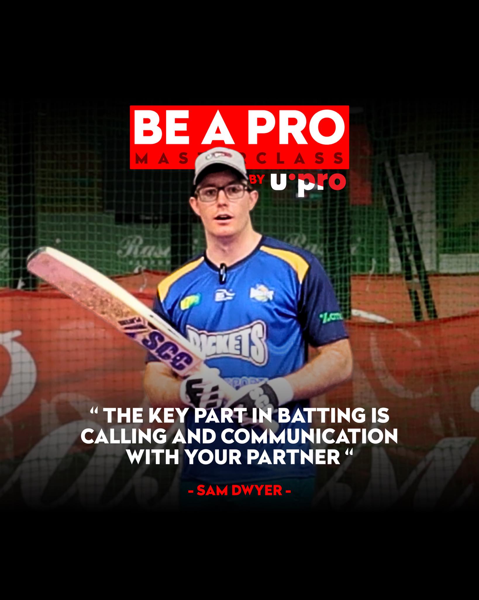 U-Pro Colombo - “The key part in batting is calling and... | Facebook