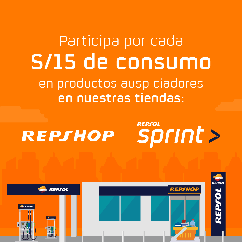 Repsol Perú - ¡Nos encanta premiarte! 🎁 Ahora tus compras...