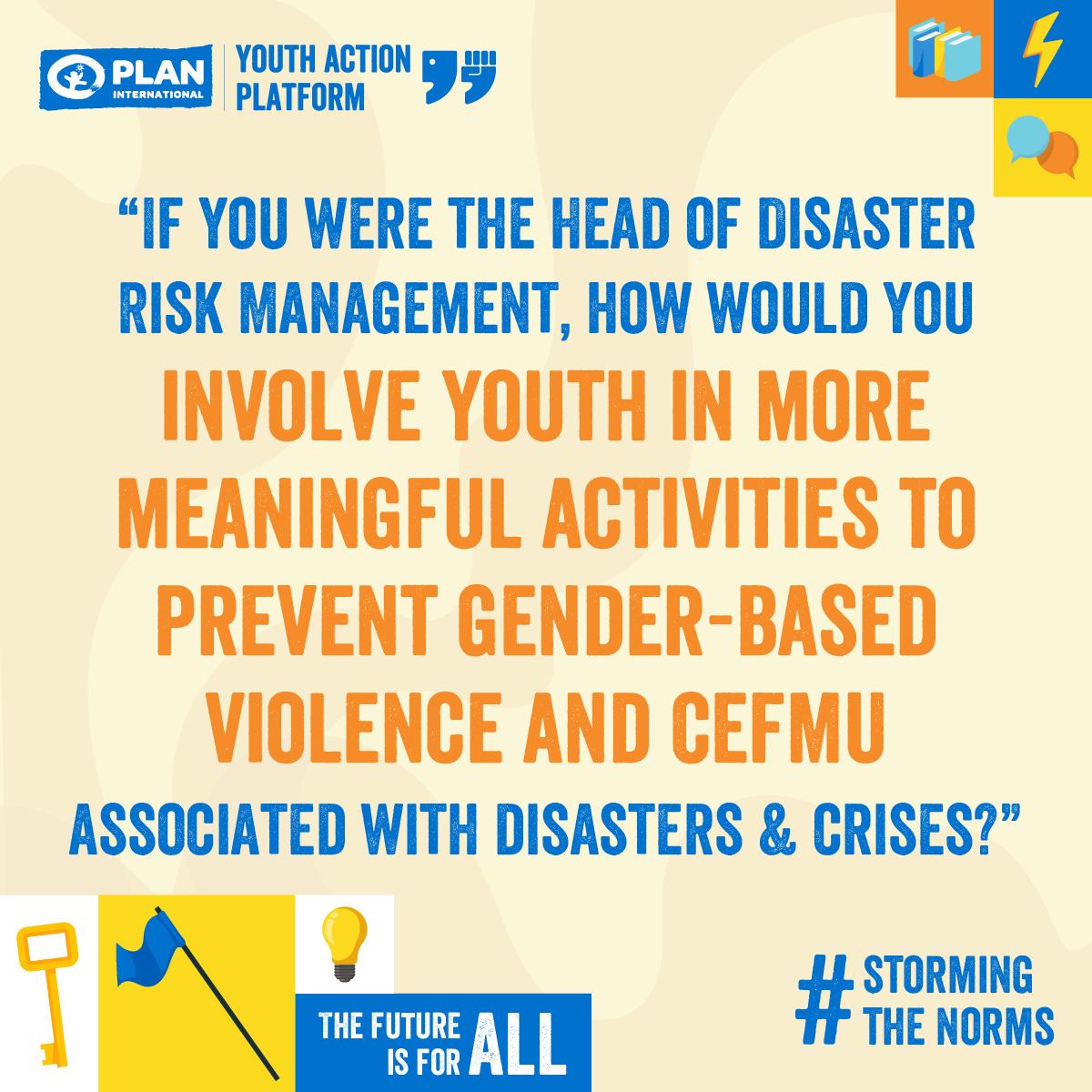 Plan International Asia Pacific - If you were the Head of Disaster Risk ...