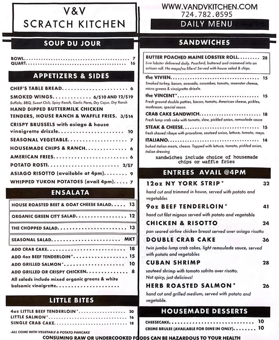 V&V scratch kitchen added a new photo. - V&V scratch kitchen