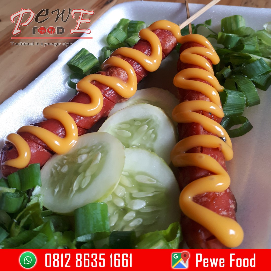 PeWe Food - Nggak bosen makan sosis bakar yang biasa-biasa...