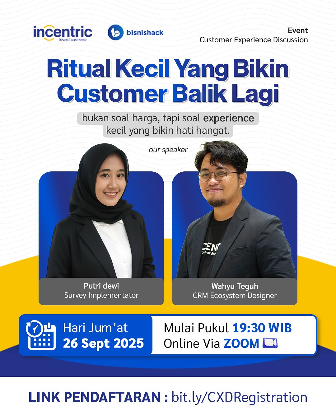 incentric.id - Customer Experience Discussion Tema:... | Facebook