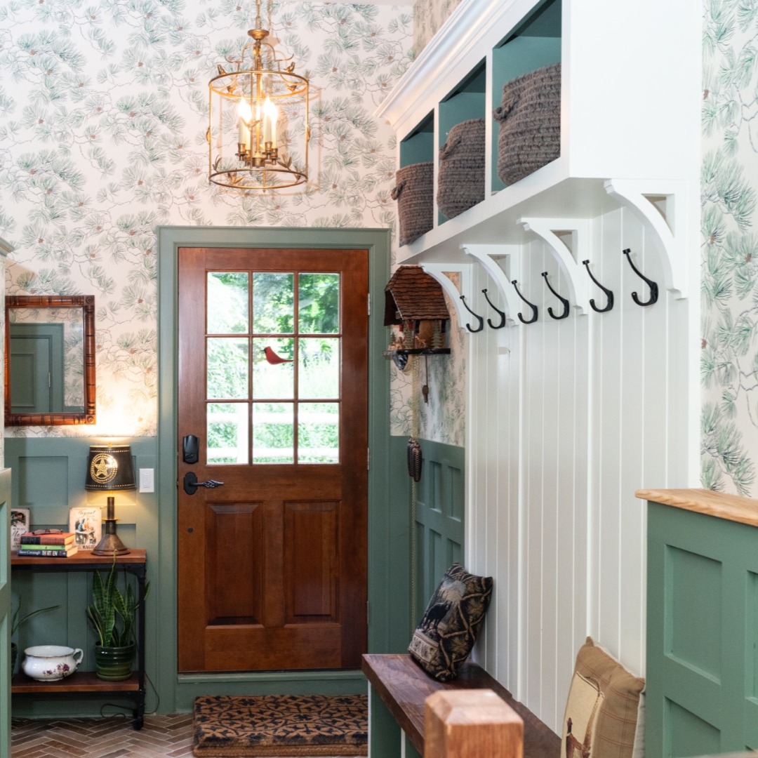 We transformed this mudroom to... - KBK Interior Design