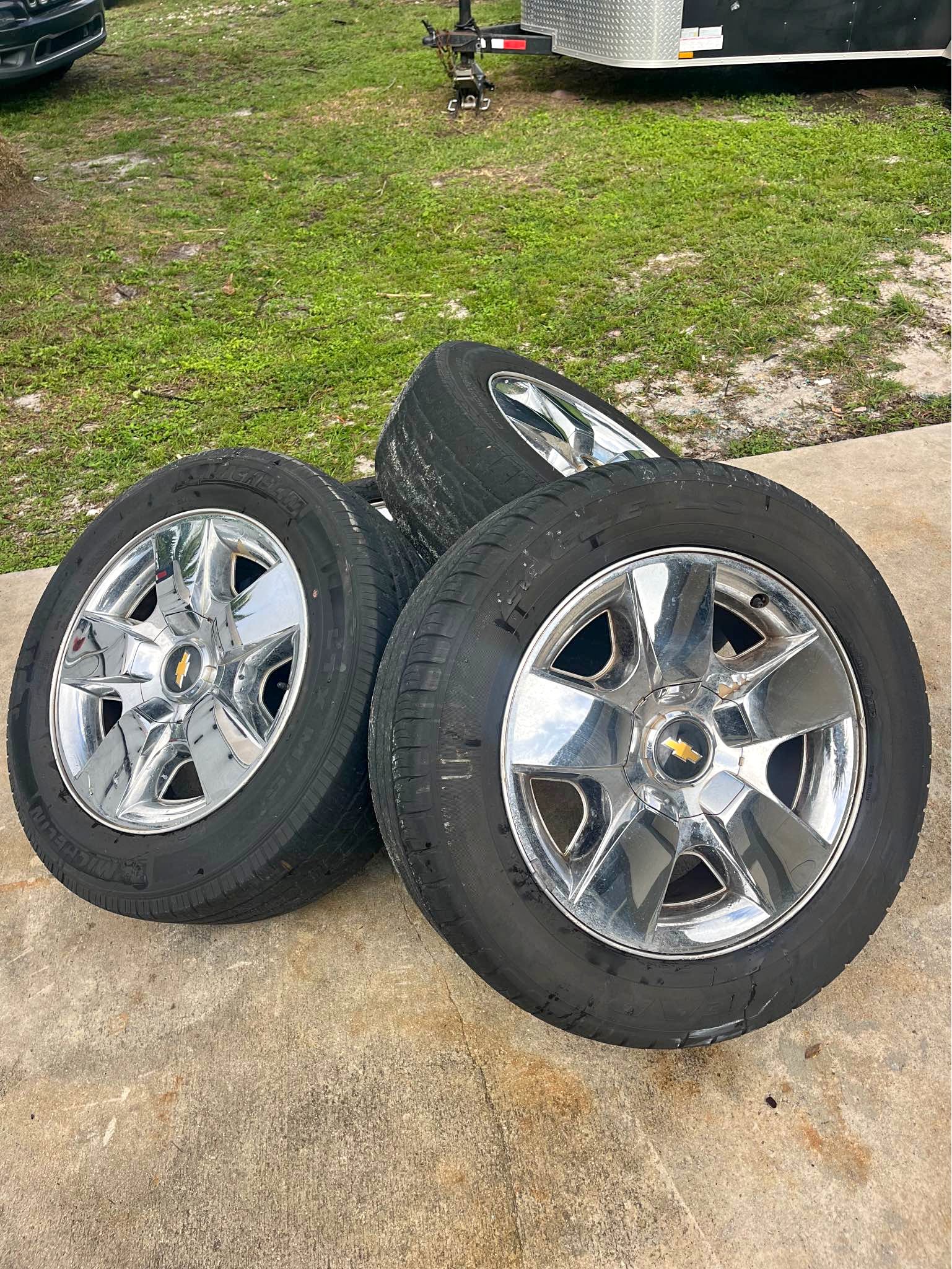 2009 20” chevy wheels 6 lug - Car Wheels, Tires & Parts - Loxahatchee ...