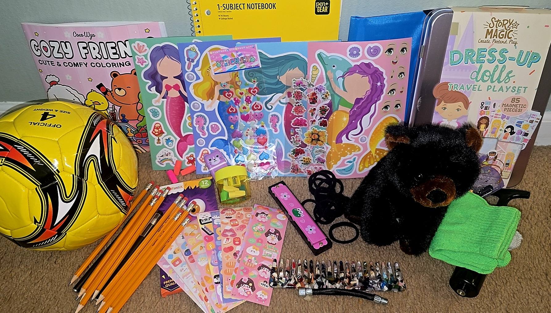 Art Squad Vannah 10-inch Doll & Craft Kit - DIY Painting Fashion Doll With Accessories