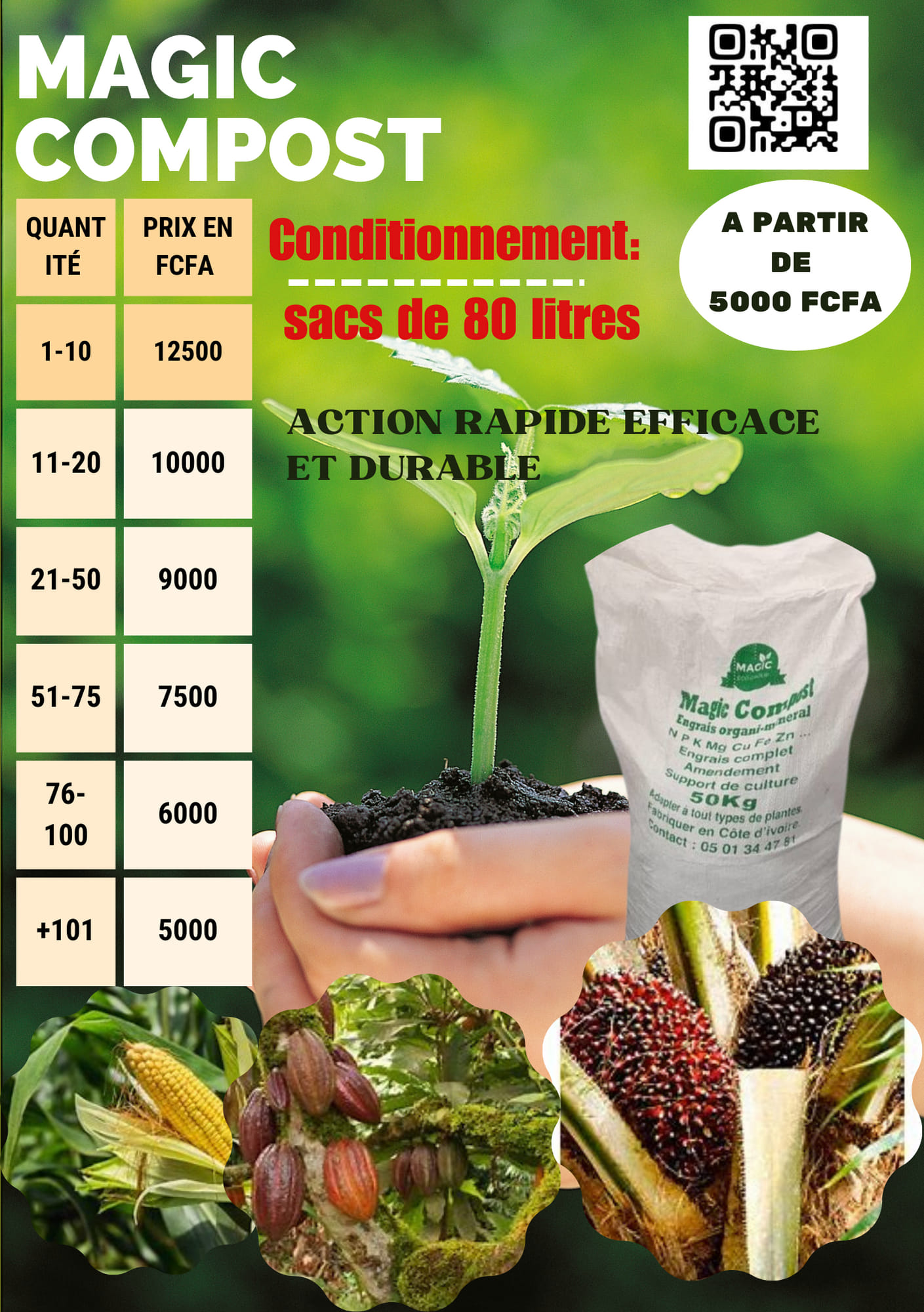 Magic éco Group - 🥳L'Engrais organique Magic compost en... | Facebook