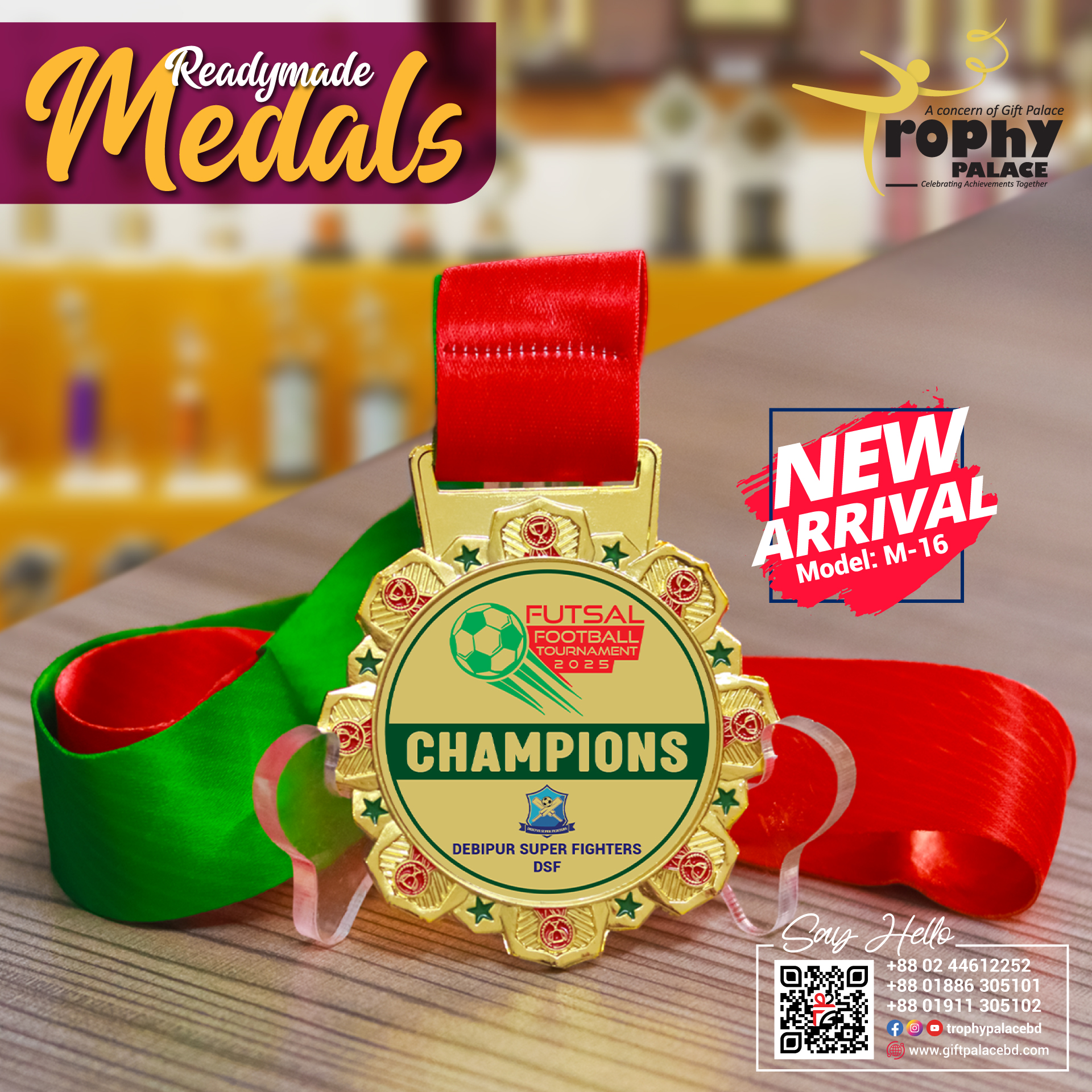 Trophy - 🥇 New Arrival – Premium Medal! 🥇 We’re excited to introduce ...