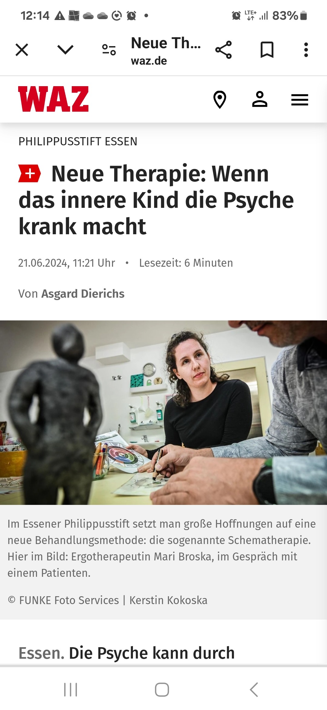 VPE - Die Psyche kann durch Erlebnisse in der Kindheit beeinträchtigt ...