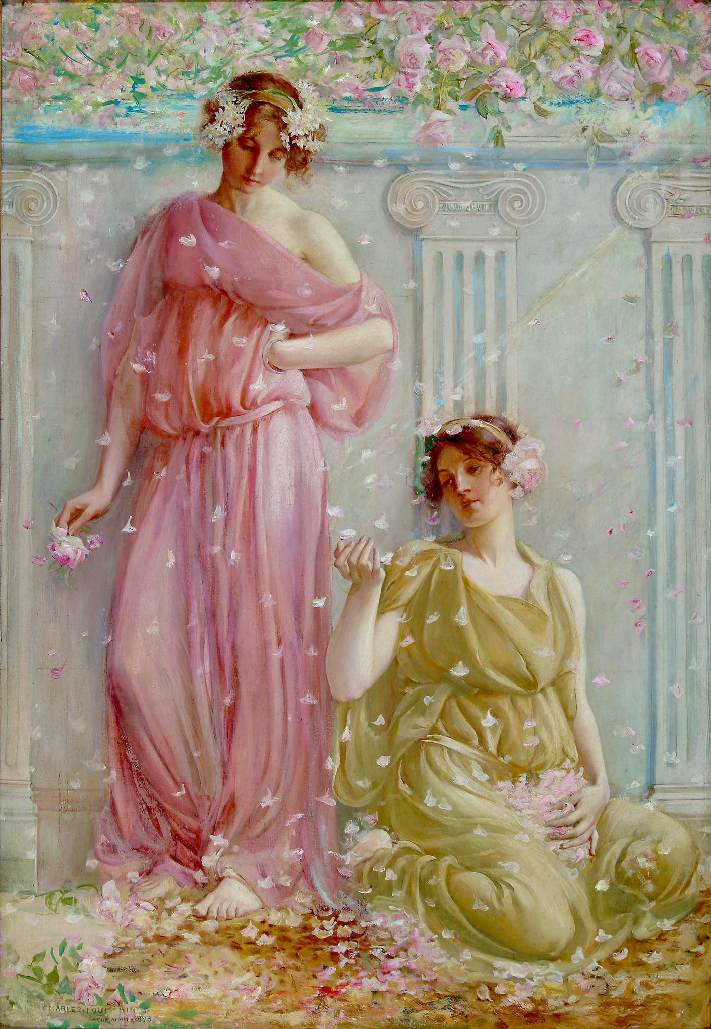 Charles Louis Hinton (American, 1869–1950) A Summer Shower, 1898 