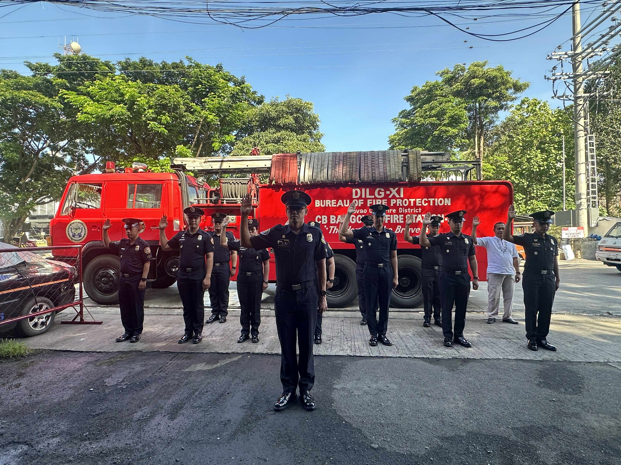 📸 IN PHOTOS |... - BFP R11 CB Bangoy Sr. Fire Sub-Station | Facebook